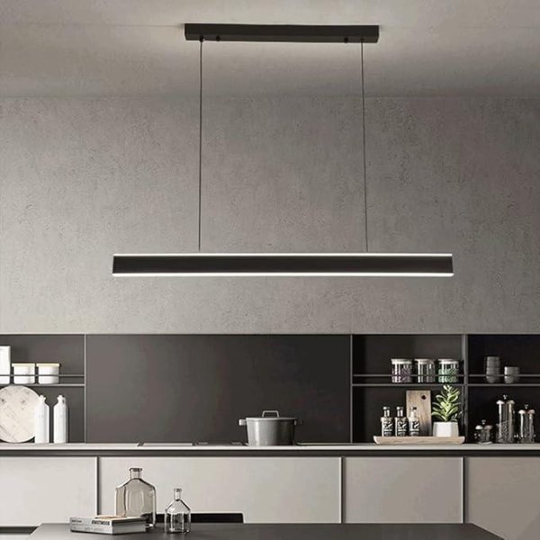 Stropna  visilica led LINIA L1200- 3000K- 36W-crna