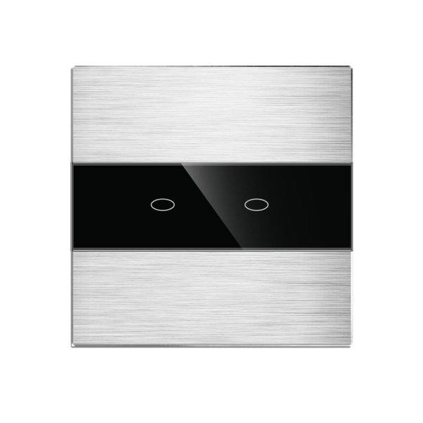 Aluminijski touch panel dvije tipke - zlatna